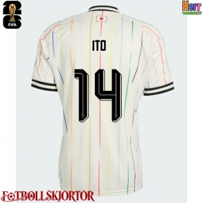Japan Junya Ito #14 Bortatröja VM 2026 Kortärmad